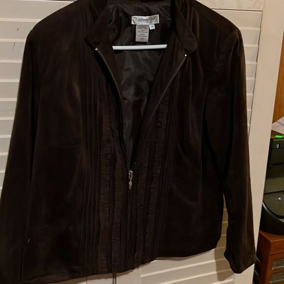 Coldwater Creek petite medium zippered jacket/blazer - Picture 2 of 5